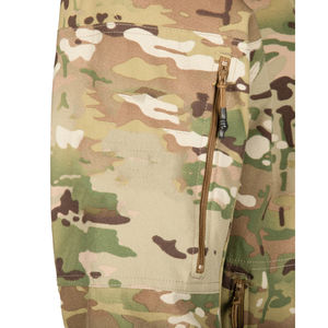 Veste de chasse softshell légère pour homme, col montant, fermeture éclair, imperméable, coupe-vent, pour l'extérieur - Product Image 4