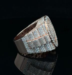 Anillo de Compromiso y Matrimonio para Mujer en Plata de Ley con Diamantes y Moissanita, Nuevo Diseño - Product Image 4