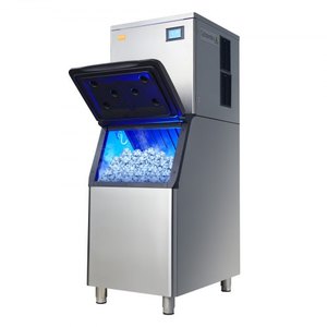 Máquina de Hielo Comercial Eléctrica Independiente de Acero Inoxidable, Hielo Cúbico, 20-30 kg/día, para RV, Hotel, Bar, Restaurante - Product Image 6