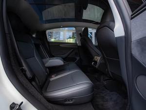 Tesla Model Y Long Range 2025, restylé, avec galerie de toit métallique automatique, sièges en cuir, batterie au lithium, équipements haut de gamme, conduite à gauche, couleur foncée - Product Image 6