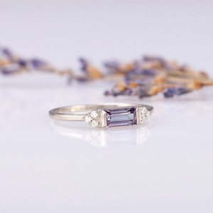 Bague classique bijoux pour femmes argent Boho Style bijoux 925 argent Sterling Alexandra pierres précieuses bague à la main cadeau pour femme - Product Image 5