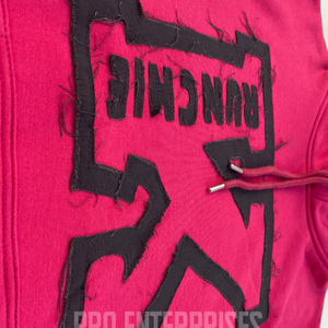 Sweat à capuche en polaire d'hiver pour homme de haute qualité 100% coton Broderie usée Décontracté Grande taille Respirant - Product Image 2