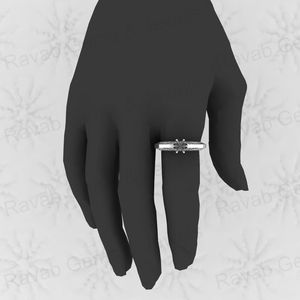 Nuevo Anillo de Plata de Ley 925 de Alta Calidad con Diseño de Tulipán, Montura Semisolitaria con Engaste de Garras para Cenizas o Resina - Product Image 6