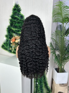 100% Raw Human <b>Hair</b> High Density 13*4 Burmese <b>curly</b> <b>wig</b> lace frontal <b>wig</b> - Product Image 1