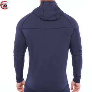 100% Cotton Fleece Gym Hoodie Plain Dyed Sportswear & Active Wear Sweatshirts for Winter for Exercise & Fitness - Product Image 5