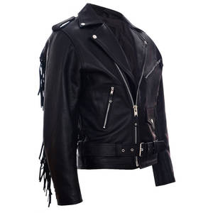 2025 Unisex venta al por mayor diseño de moda buena calidad Racer moto motocicleta Casual Pu chaquetas de cuero - Product Image 2