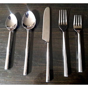 Couverts en métal faits à la main, ensemble de couverts de maison d'hôtel, couverts de mariage, couverts de luxe de noël en acier inoxydable de haute qualité - Product Image 4