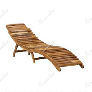 เก้าอี้ชายหาดทำจากไม้ไผ่เก้าอี้พักผ่อนกลางแจ้งพับได้เก้าอี้สระว่ายน้ำเฟอร์นิเจอร์กลางแจ้งเก้าอี้อาบแดดพลาสติกที่ทันสมัย - Product Image 4