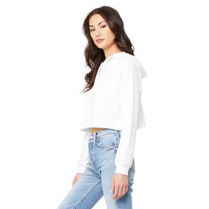 Sudadera Corta de Felpa para Mujer Bella Canvas, Sudadera Corta Original de Color Sólido - Product Image 2