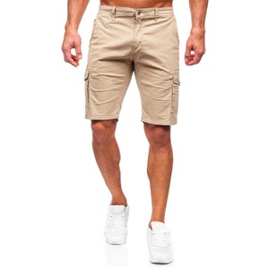 กางเกงขาสั้นเบอร์มิวดาสำหรับผู้ชายกางเกงขาสั้นคาร์โก้กางเกงขาสั้นผ้ายืดสไตล์สตรีท - Product Image 1