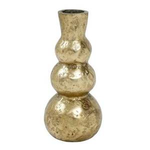 Vase à fleurs sophistiqué en métal noir mat en fer fabriqué en forme antique fabriqué avec des détails élégants et un attrait intemporel - Product Image 6