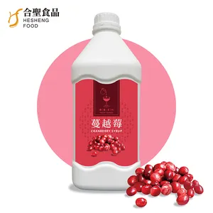 Bahan minuman buah HALAL 2.5 KG sirup Cranberry