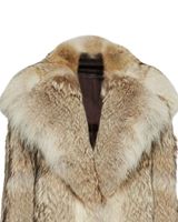 Manteau long en fausse fourrure beige pour femmes, luxueux, épais, d'hiver, long, en peluche, doux, chaud, moelleux, élégant, vêtement d'extérieur tendance