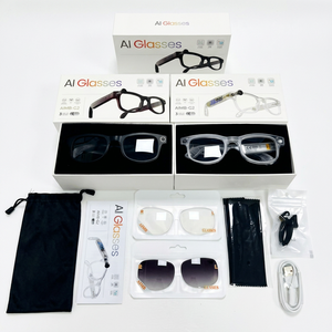 แว่นตา AI AIMB-G2 กล้อง 1200P แบตเตอรี่ 290mAh ป้องกันแสงสีฟ้า แว่นตาอัจฉริยะพร้อมผู้ช่วย AI และการเชื่อมต่อ Wifi - Product Image 5
