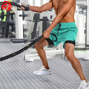 Pantalones cortos de gimnasio de entrenamiento de nuevo estilo liso para hombre, pantalones cortos de baloncesto para correr, pantalones cortos de moda duraderos para hombre - Product Image 4