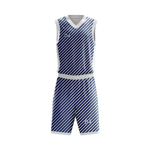 Wholesale Custom Basketball Uniform Set with Short Sleeve Breathable 100% Cotton Jersey & Custom Logo-Heat-Transfer Printed - Product Image 5