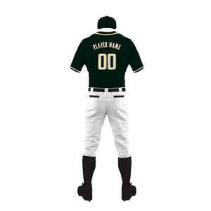 Maillot de baseball 100% polyester personnalisé pour hommes, ensemble d'uniformes personnalisables avec fonction de taille plus, service OEM disponible à la vente - Product Image 3