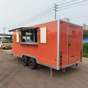 Remolque multifunción móvil de 8m Remolque de concesión de camión de comida de nueva condición con núcleo de motor a la venta ahora. - Product Image 4