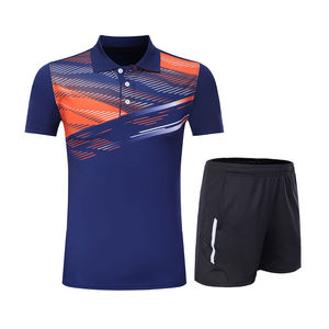 Uniforme Profesional de Equipo, Transpirable, de Secado Rápido, 100% Poliéster, Logotipo Personalizado, Ropa Deportiva de Tenis y Bádminton de Alta Calidad - Product Image 1