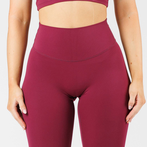 Pantalon de yoga extensible confortable à taille élastique pour femme Leggings pour l'entraînement de gymnastique - Product Image 6
