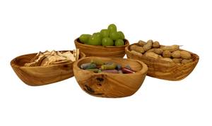 Idea de regalo perfecta o bandeja de madera para servir para fiestas y eventos Nuestro plato de madera para aperitivos con 3 compartimentos está hecho de Eco 2025 - Product Image 2