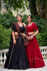 ชุดราตรีคอตตอน Navratri lehenga choli ออกแบบสำหรับผู้หญิงงานแต่งงานออนไลน์ช้อปปิ้ง surat อินเดียปากีสถานสำหรับ2024 - Product Image 5