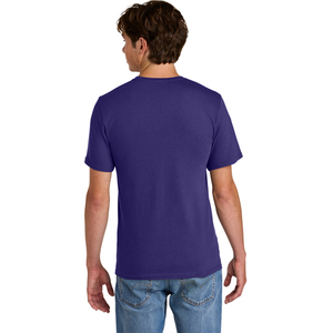 เสื้อยืดผู้ชายผ้าฝ้าย 100% |   เสื้อยืดเนื้อนุ่มระบายอากาศได้ดี |   หลายสี |   พิมพ์โลโก้ตามสั่ง |   ขายส่ง - Product Image 5