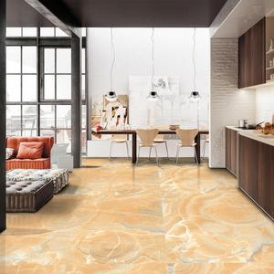 Carreaux de porcelaine brillants Honey Onyx 800x1600mm Carreaux de sol et de mur en céramique brillante polie - Product Image 1