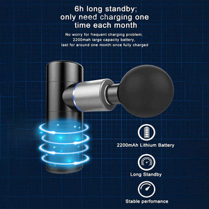 LJ produttore LOGO personalizzato Mini corpo sanità elettrica palestra <span class=keywords><strong>Sport</strong></span> fasciale pistola vibrazione Anti Cellulite pistola massaggio pistola - Product Image 3