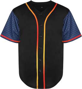 Conjunto de Uniformes de Béisbol para Equipos, con Camisetas de Ajuste Atlético, Transpirables y Cómodas, Colores Personalizados, 100% Alta Calidad - Product Image 1