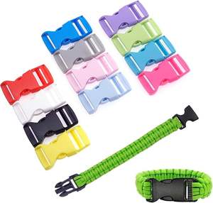 Seitenschnalle Gürtelschnalle mit individuellem Logo Gurtschnalle Kunststoffschnalle Farbige Gravierbare Produktanpassung Hundehalsband-Schnalle - Product Image 1