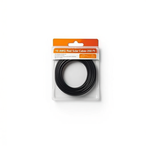 Câble solaire rouge 10 AWG - 250 pieds - Product Image 2