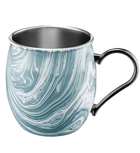 Tasse de mule de Moscou en métal de conception texturée la plus vendue à bas prix d'Inde - Product Image 4