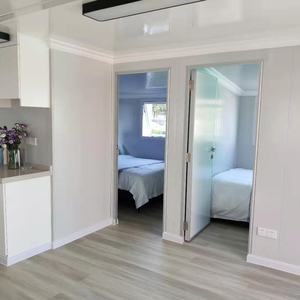 Casa Container a Doppia Ala Espandibile con 2 Camere da Letto e Set di <span class=keywords><strong>Mobili</strong></span> per Hotel e Ville, Pronta per Essere Abitata - Product Image 4