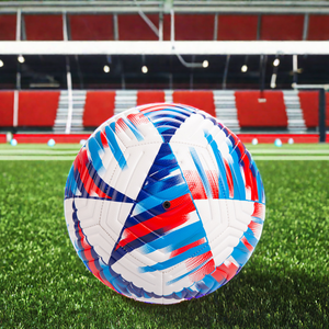 Tamaño oficial 5 Balón de fútbol americano Logotipo personalizable Cuero de PU PVC para entrenamiento de partidos - Product Image 3