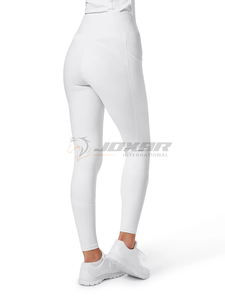 Pantalones de montar ecuestres con estilo para mujer, ajustados, transpirables, ligeros, cómodos, duraderos, para montar a caballo al aire libre - Product Image 5