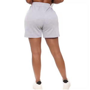 กางเกงขาสั้นจ็อกเกอร์สำหรับผู้ชายกางเกงขาสั้นลำลองกางเกงขาสั้นผ้าขนสัตว์โพลีเอสเตอร์100% บริการรวดเร็วลวดลายทึบและขนาดโลโก้ตกแต่ง - Product Image 6