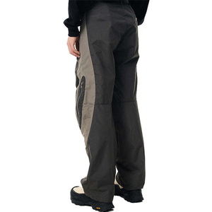 Hiver Femmes Boutons amples Coupe-vent sérigraphié Baggy Pantalon pour hommes Lavé Imperméable Pantalon en nylon personnalisé toutes couleurs - Product Image 2
