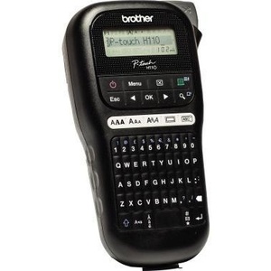 เครื่องพิมพ์ฉลากบราเดอร์ PT-H110 พร้อมขนาดตัวอักษร 3 ขนาด 2 บรรทัด 12 มม. x 4 ม.  พร้อมเทป TZe สีดำพื้นขาว - Product Image 1