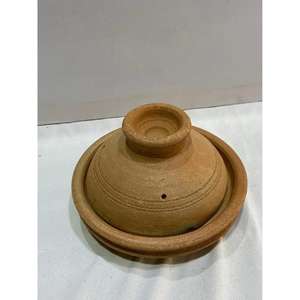 Tajine marocain authentique fait main en céramique, pot de cuisson traditionnel pour four et cuisinière, résistant à la chaleur, écologique pour cuisines - Product Image 1