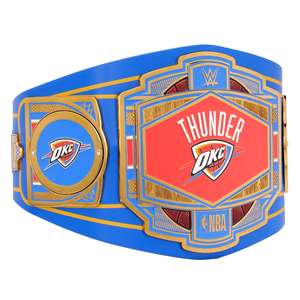 Cinturones de Campeonato Personalizados! CAMPEONATO LEGACY DE LOS THUNDER DE OKLAHOME CITY 2025 - Product Image 3