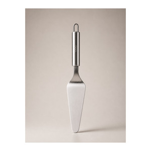 Spatule à gâteau professionnelle en acier inoxydable 27 x 6 cm - Outil carré pour desserts et service - Product Image 1
