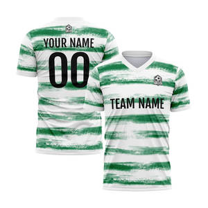 Camisetas de fútbol para hombre, camiseta de fútbol de manga corta con pantalones cortos de fútbol, uniformes de entrenamiento, equipo de fútbol de alta calidad - Product Image 3