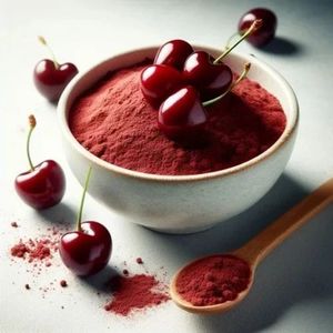 100% poudre de cerise rouge biologique naturelle pure approvisionnement d'usine Nature vitamine C pur acérola cerises rouges poudre d'extrait de jus de fruits - Product Image 1