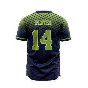 High Street Hip Hop Uniformes de béisbol personalizados para hombres Ropa deportiva transpirable con logotipo de equipo Tallas grandes para adultos - Product Image 5