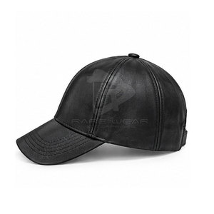 Chapeau en cuir pour homme de haute qualité, chapeau décontracté en cuir pour l'extérieur, design ajustable, fabrication sur mesure, haute qualité - Product Image 3