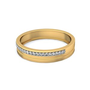 Catégorie de produits Ishi Diamonds Bague en or 18 carats avec diamants pour hommes - Product Image 1