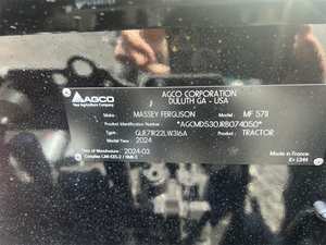 Tractor Agrícola Massey Ferguson 5711 4x4 2024 - Alta Productividad, Motor AGCO de 110 CV, Bomba de Transmisión de Engranajes, Caja de Cambios para Agricultura Moderna - Product Image 6