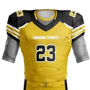 ชุดเสื้อเจอร์ซีย์อเมริกันฟุตบอลแขนสั้นพิมพ์ลายสำหรับใส่ไปเรียน - Product Image 6