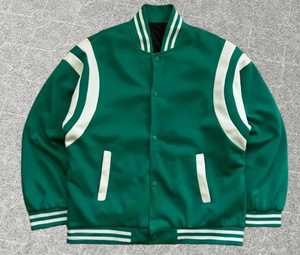 Personalizado Letterman Mens Street Wear Varsity Jacket Leather Salevess y Personalizar Logo Bomber Jumper Jacket Casual Jacket - Product Image 3